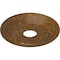 Ekena Millwork Adonis Ceiling Medallion (Canopies up to 10 1/4"), 16 1/8"OD x 3 5/8"ID x 1"P, Smokey Topaz Crackle CM16ADSTC - alternate 4